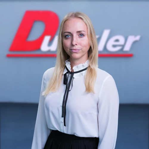 Nadja Dunkler - Beratung, Planung, Verkauf und Geschäftsführung bei der Patritz Dunkler Stempel- und Schilderfabrik GmbH